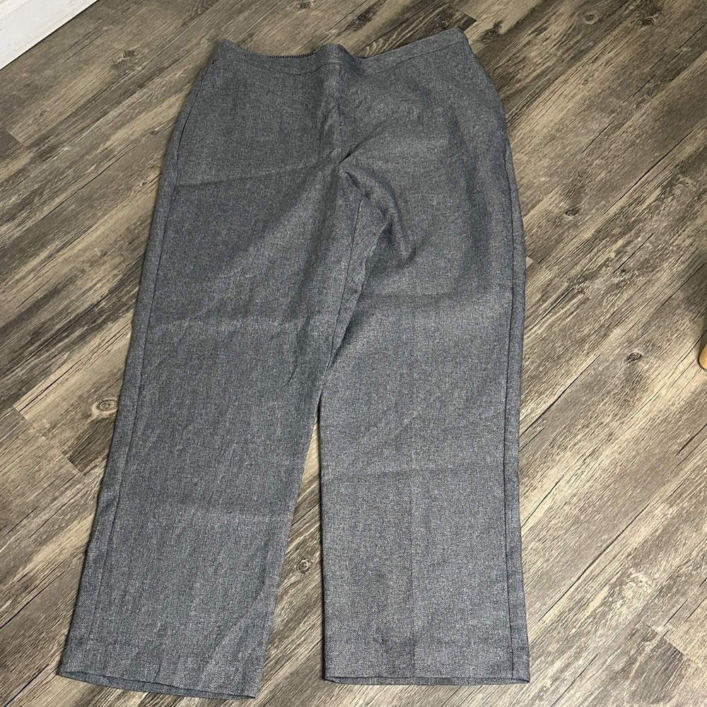 Alfred Dunner‎ woman’s Heather Gray Dress Pants size 14